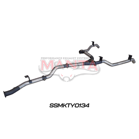 79 Series 4.5L Dual 3" Manta Exhaust