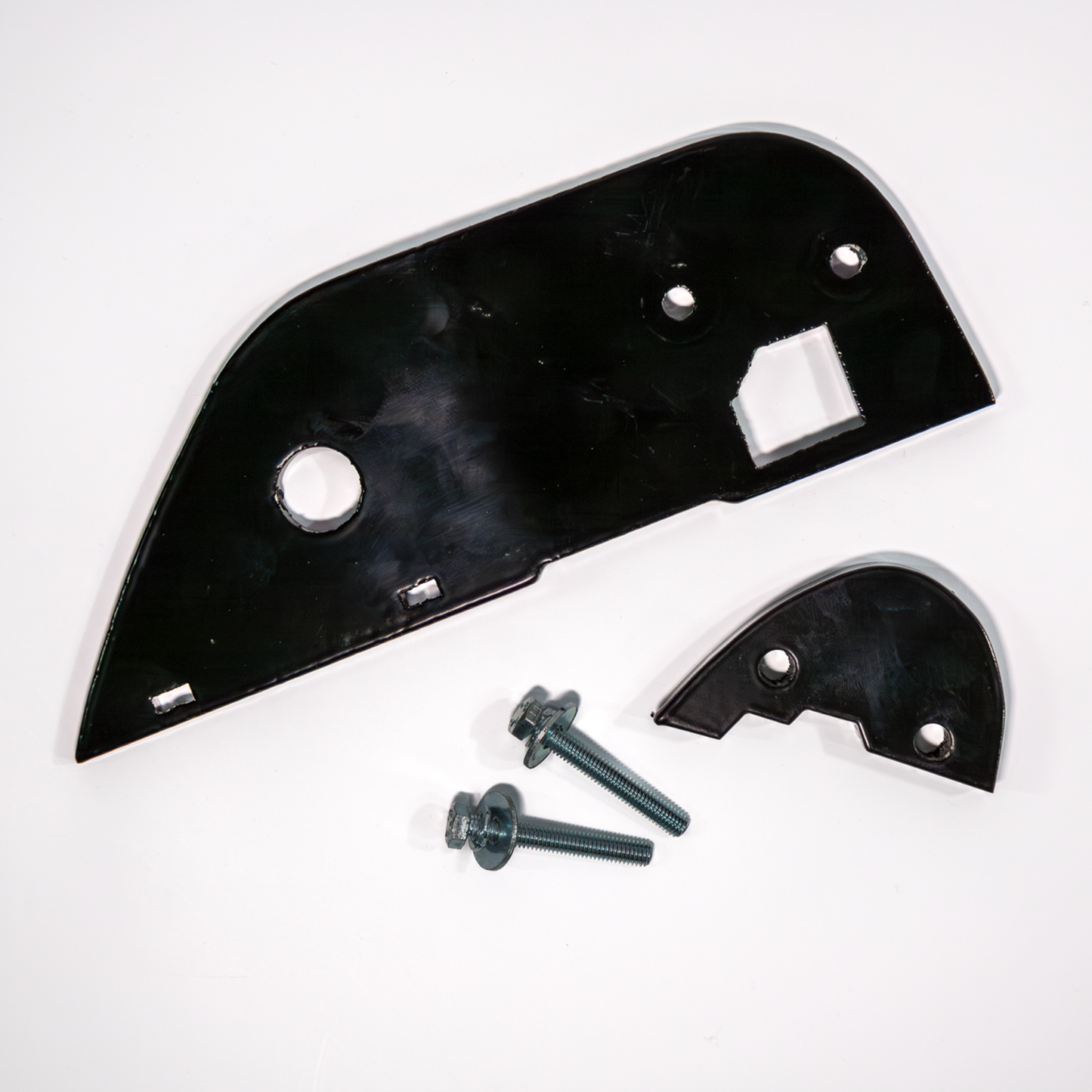 AMV Automotive black metal bracket for mounting UHF aerial to Y62 Nissan Patrol wing mirror