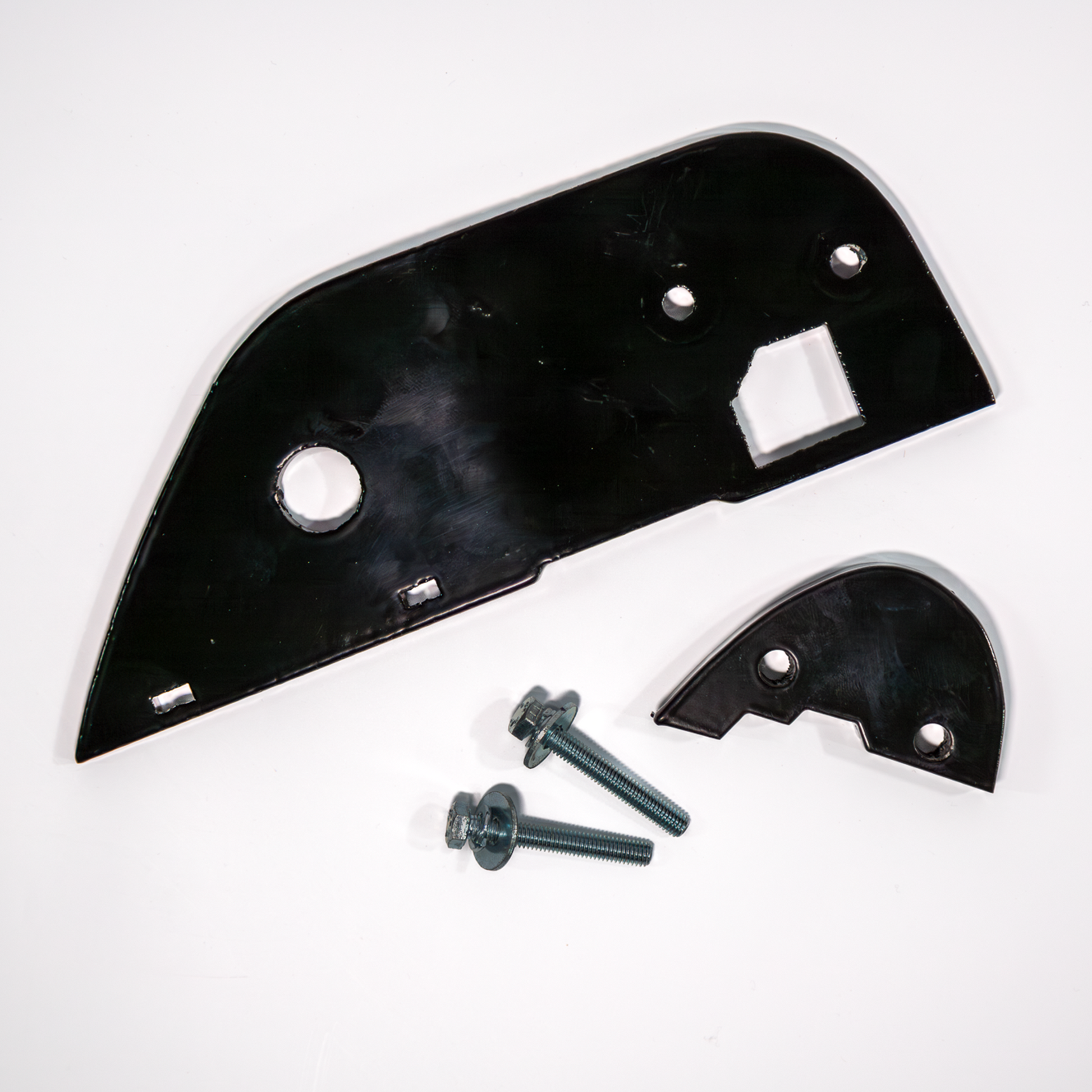 AMV Automotive black metal bracket for mounting UHF aerial to Y62 Nissan Patrol wing mirror