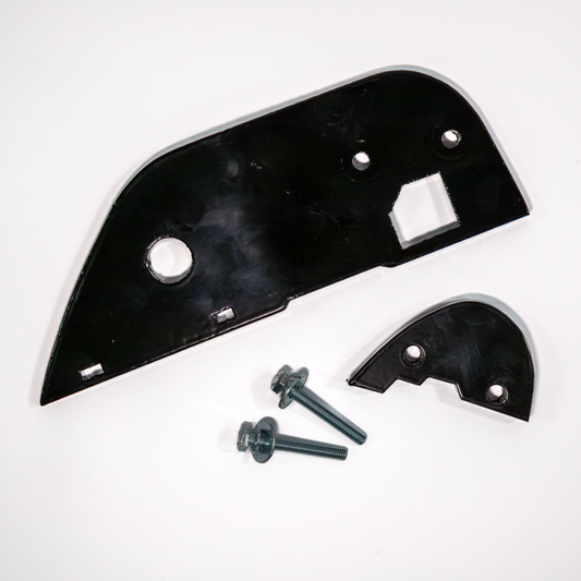 AMV Automotive black metal bracket for mounting UHF aerial to Y62 Nissan Patrol wing mirror