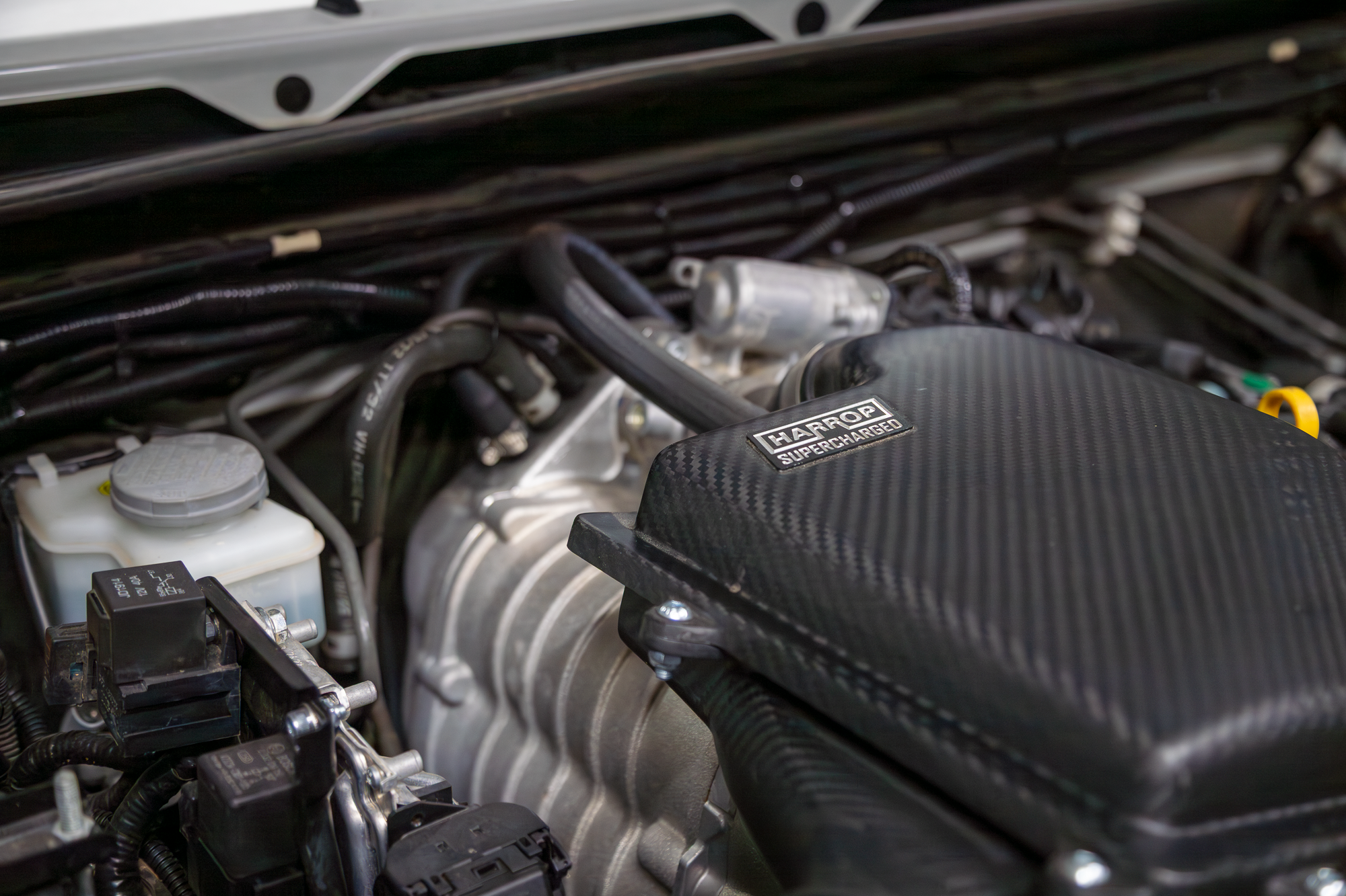 Harrop Engineering TVS900 Eaton supercharger fitted on Suzuki Jimny JB74 