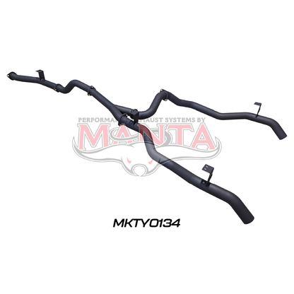 79 Series 4.5L Dual 3" Manta Exhaust