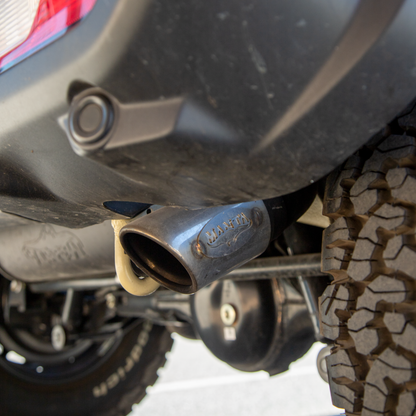 Manta Performance exhaust system fitted to a JC74 Suzuki Jimny XL