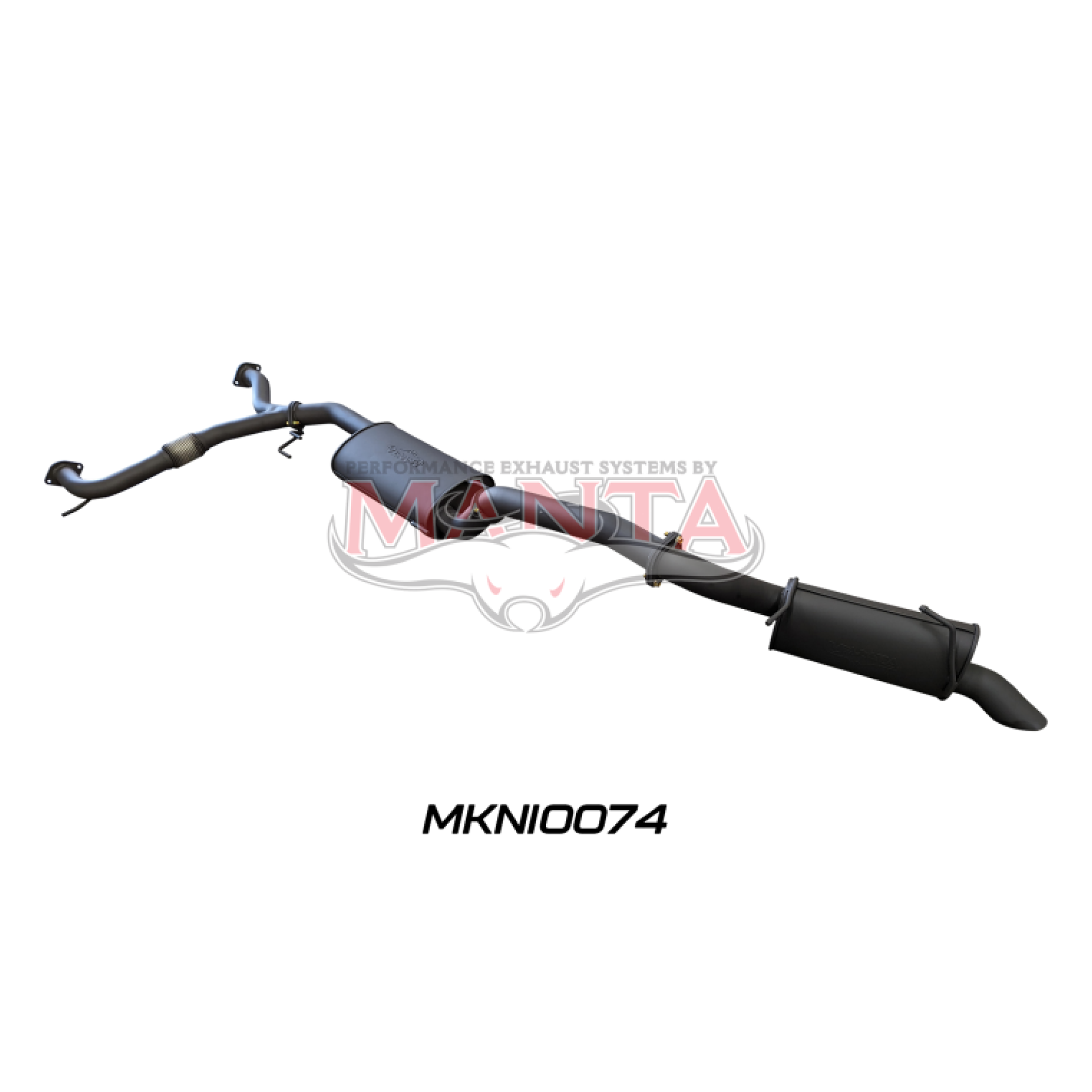Nissan Y62 Patrol Aluminised Steel Exhaust