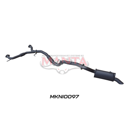 Nissan Y62 Patrol Aluminised Steel Exhaust