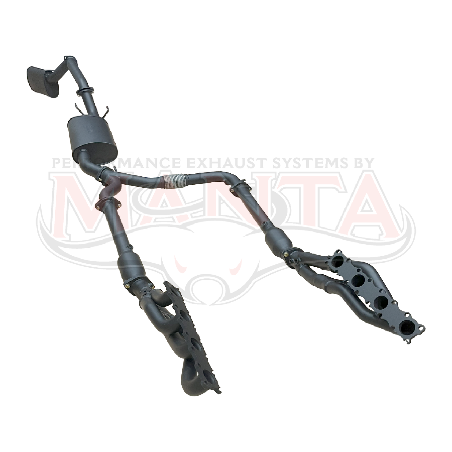 Nissan Y62 Patrol Aluminised Steel Exhaust