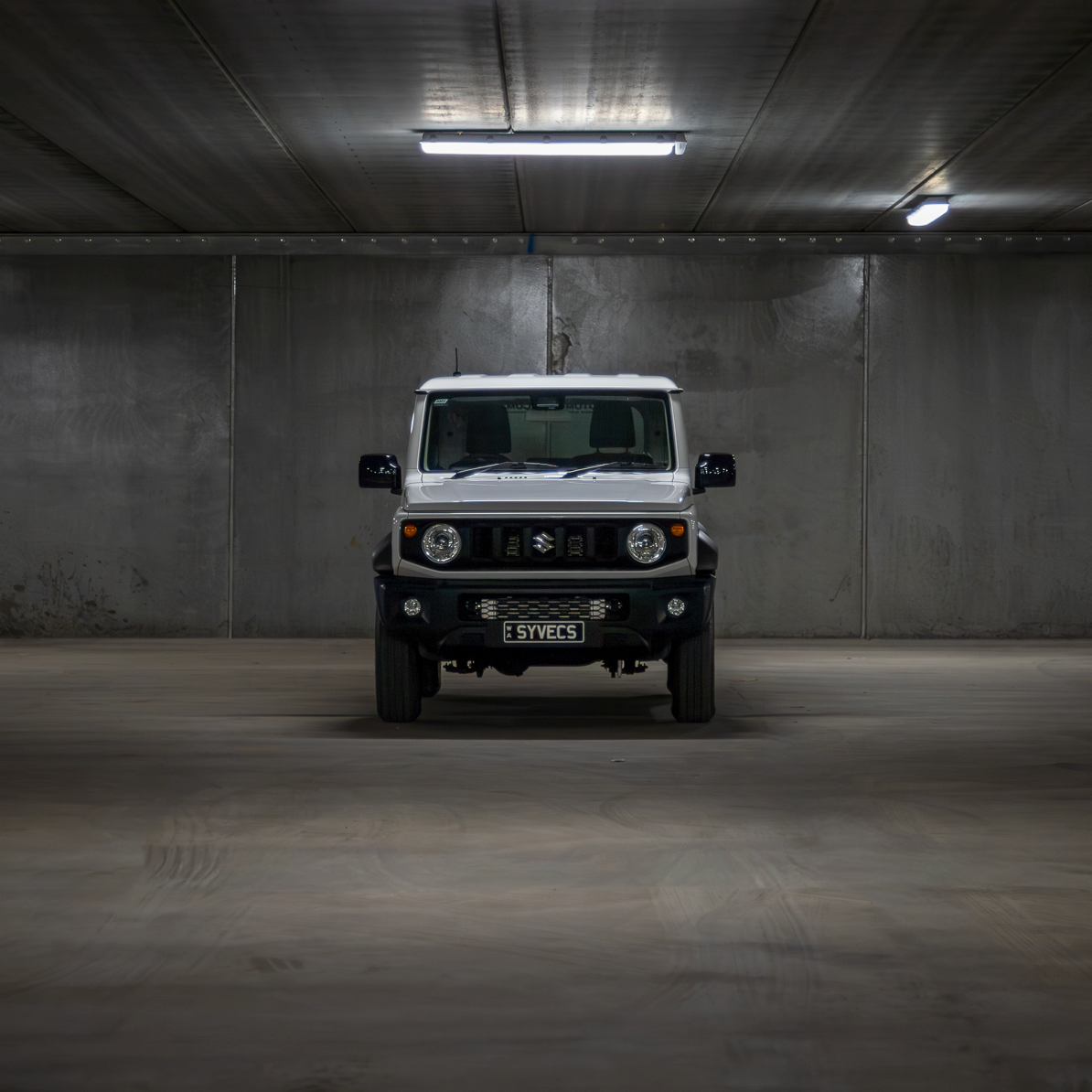 AMV Automotives JB74 Suzuki Jimny build, fitted with a Syvecs ECU, AMV Garret Turbo kit, AMV Intercooler, AMV Custom fuel distribution system, Ohlins Remote Res Shocks. 