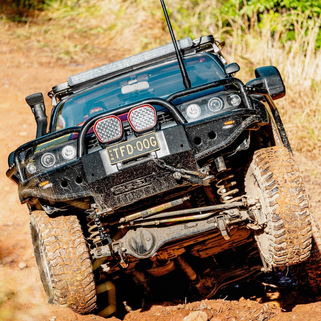 Raslarr Azza Bullbar to suit  Toyota Landcruiser 80 Series