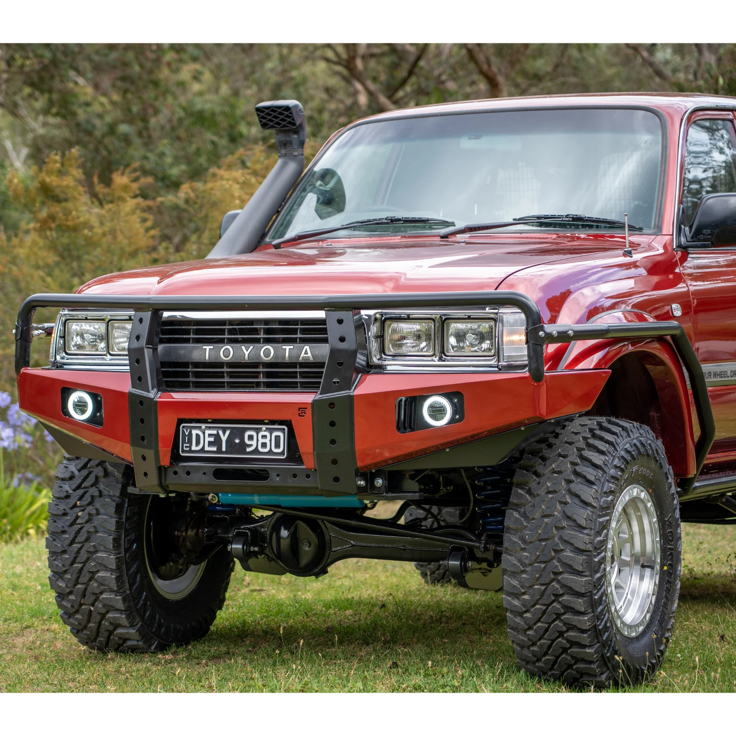 Raslarr Dallas Bullbar to suit Toyota Landcruiser 80 Series