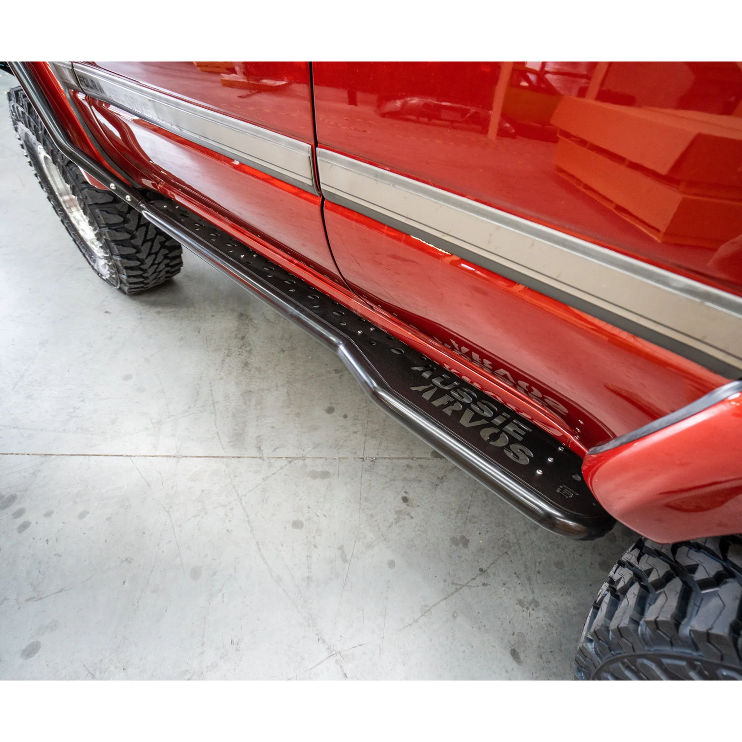 Raslarr Revolution Rock Sliders to suit Toyota Landcruiser 80 Series