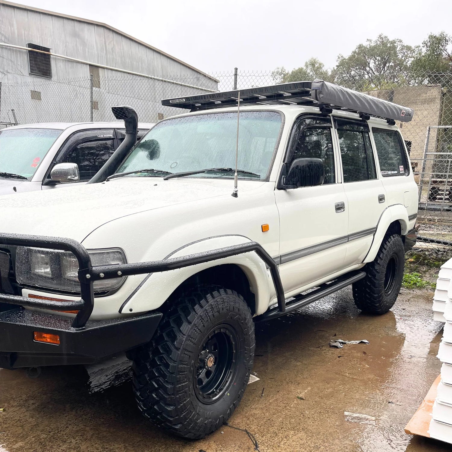 Raslarr Traditional Rock Sliders to suit Toyota Landcruiser 80 Series