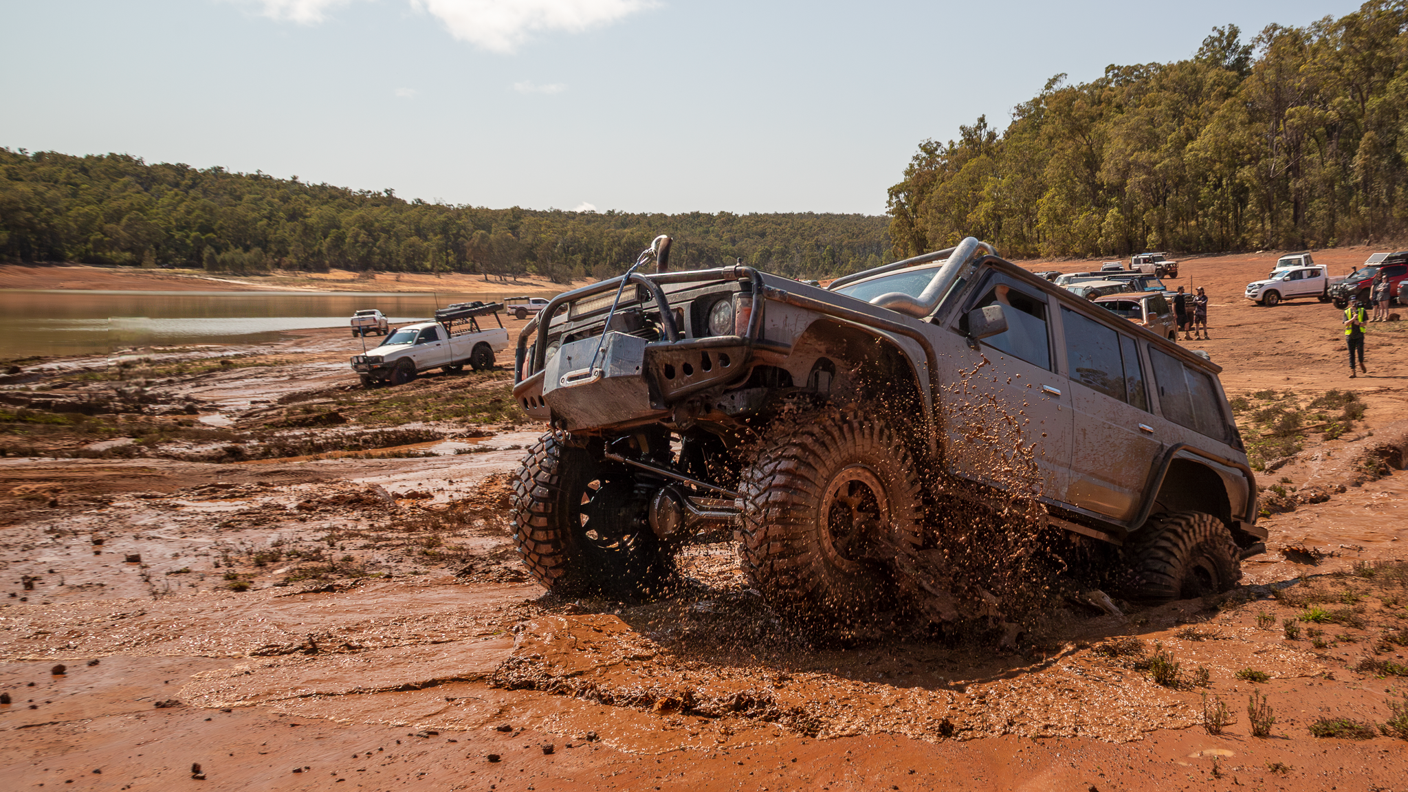 Raslarr Competition Bullbar to suit Y60 GQ Nissan Patrol 