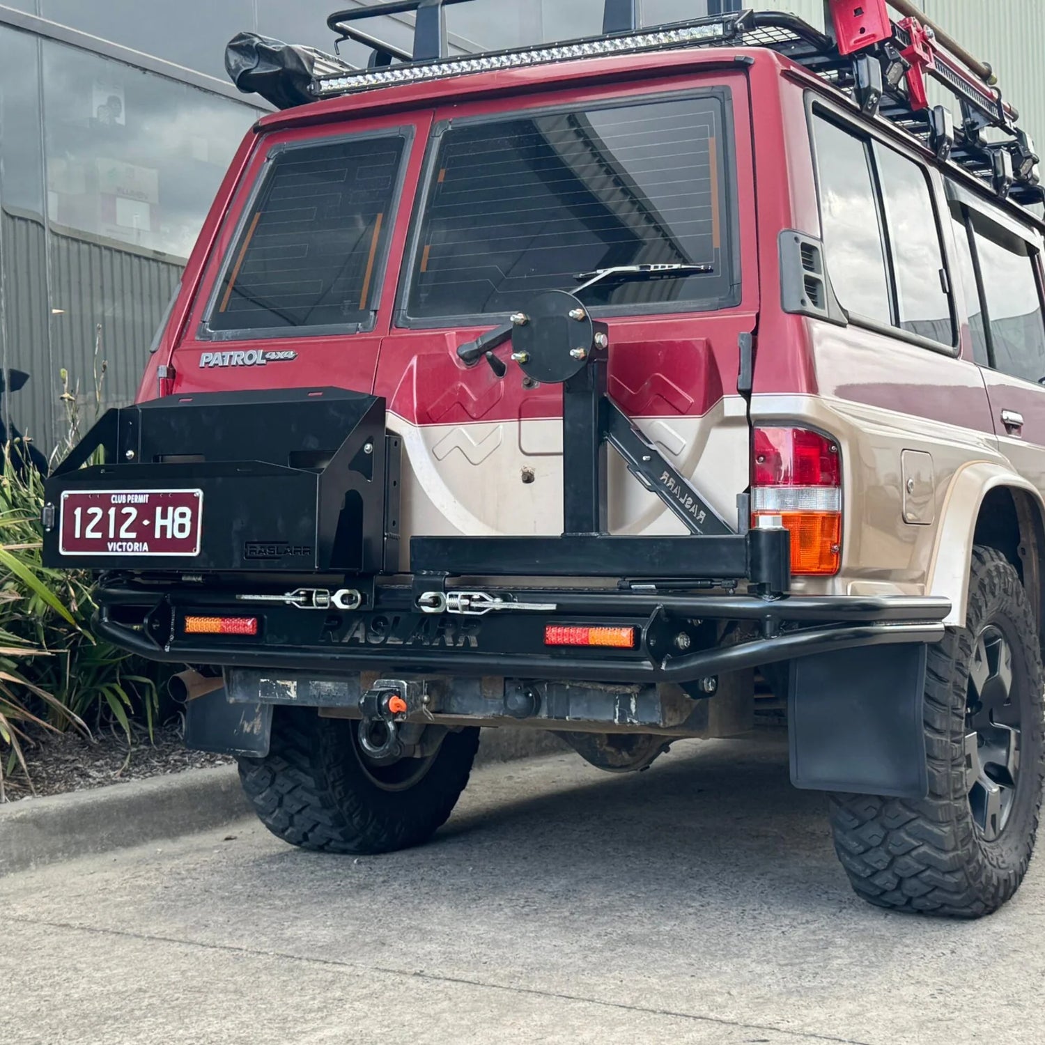 Raslarr Touring Rear Bar to suit Y60 GQ Nissan Patrol 