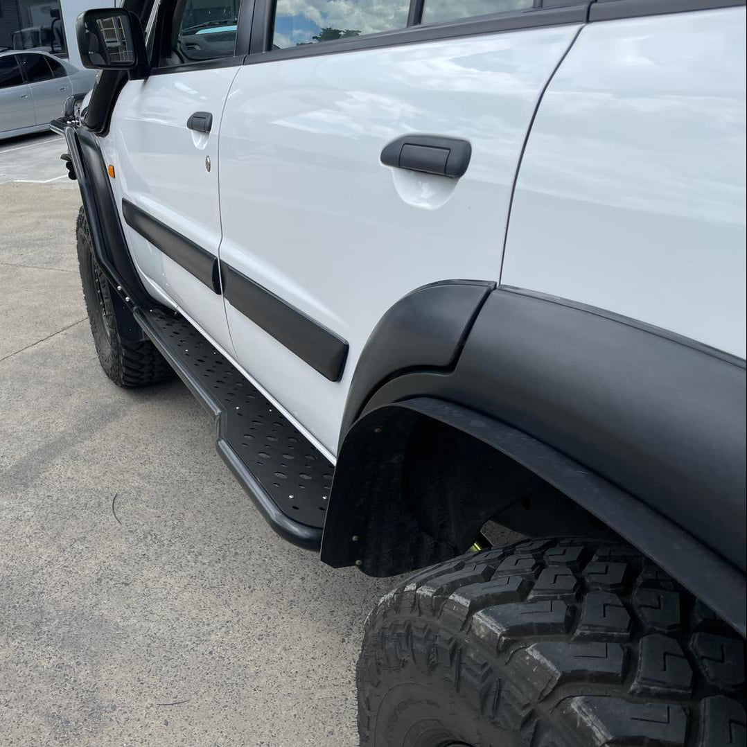 Raslarr Revolution Rock Sliders to suit Y61 GU Nissan Patrol 