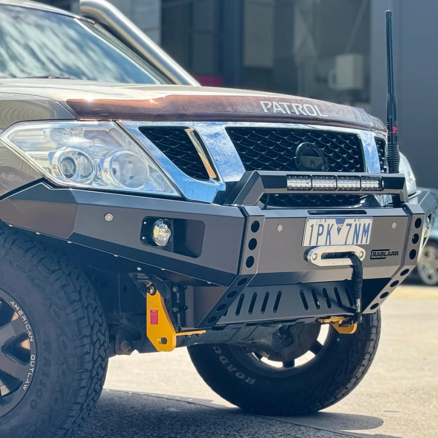 Raslarr Winter Bullbar to suit Y62 Nissan Patrol 