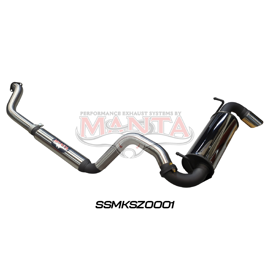 JB74 3 Door Manta Exhaust