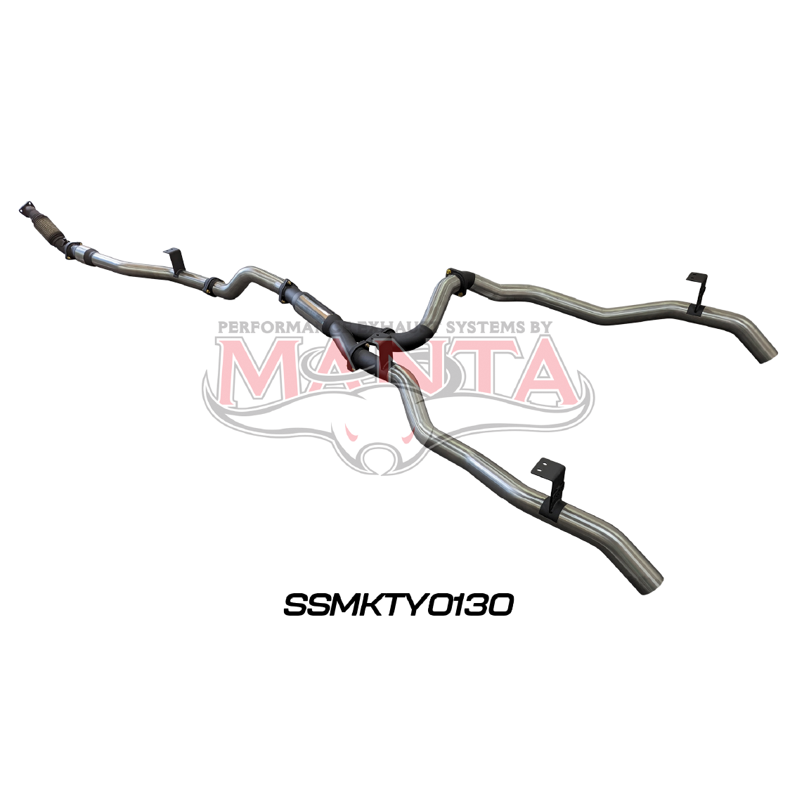 79 Series 4.5L Dual 3" Manta Exhaust