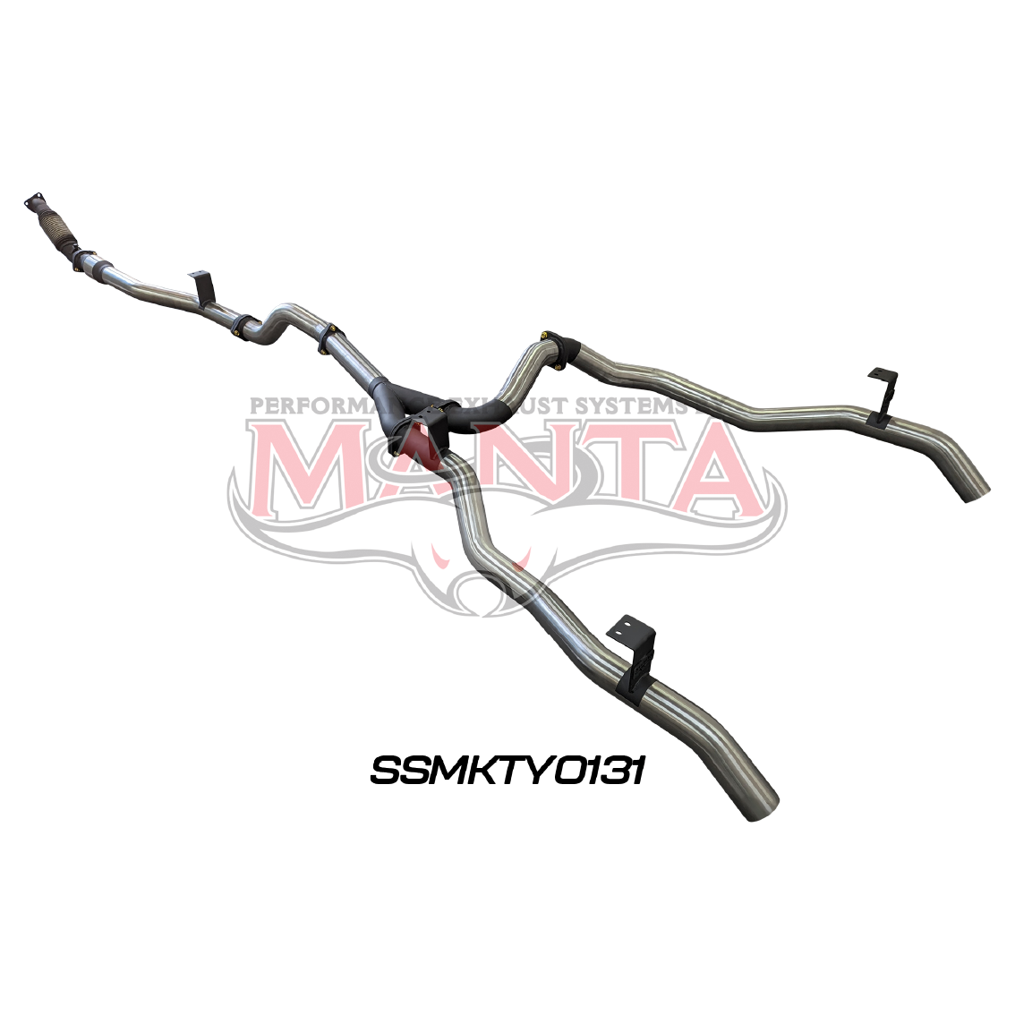 79 Series 4.5L Dual 3" Manta Exhaust