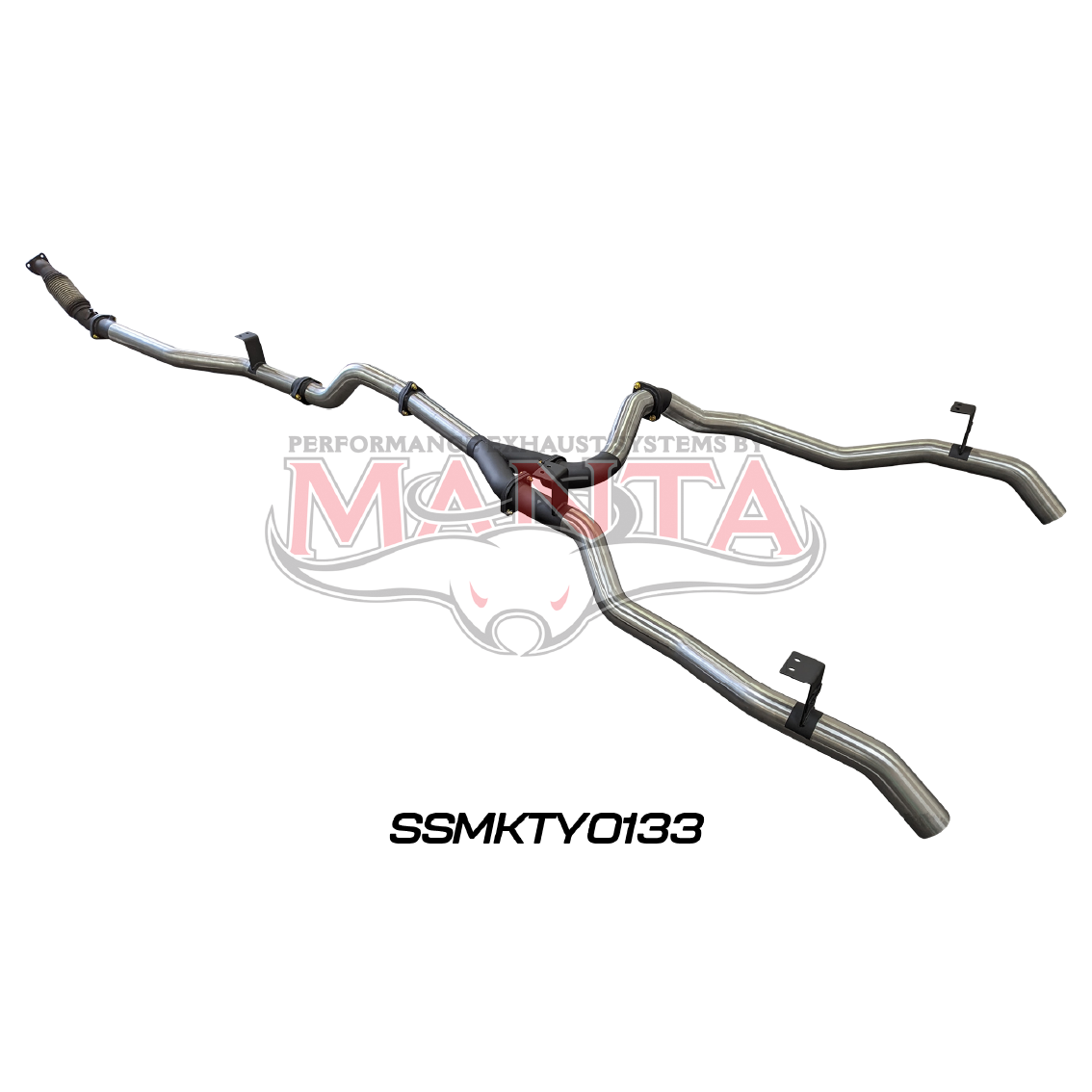 79 Series 4.5L Dual 3" Manta Exhaust