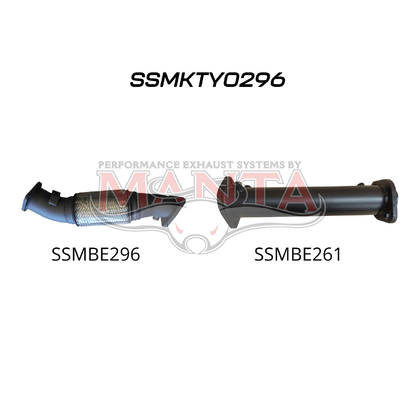 79 Series 4.5L 3" Manta Exhaust