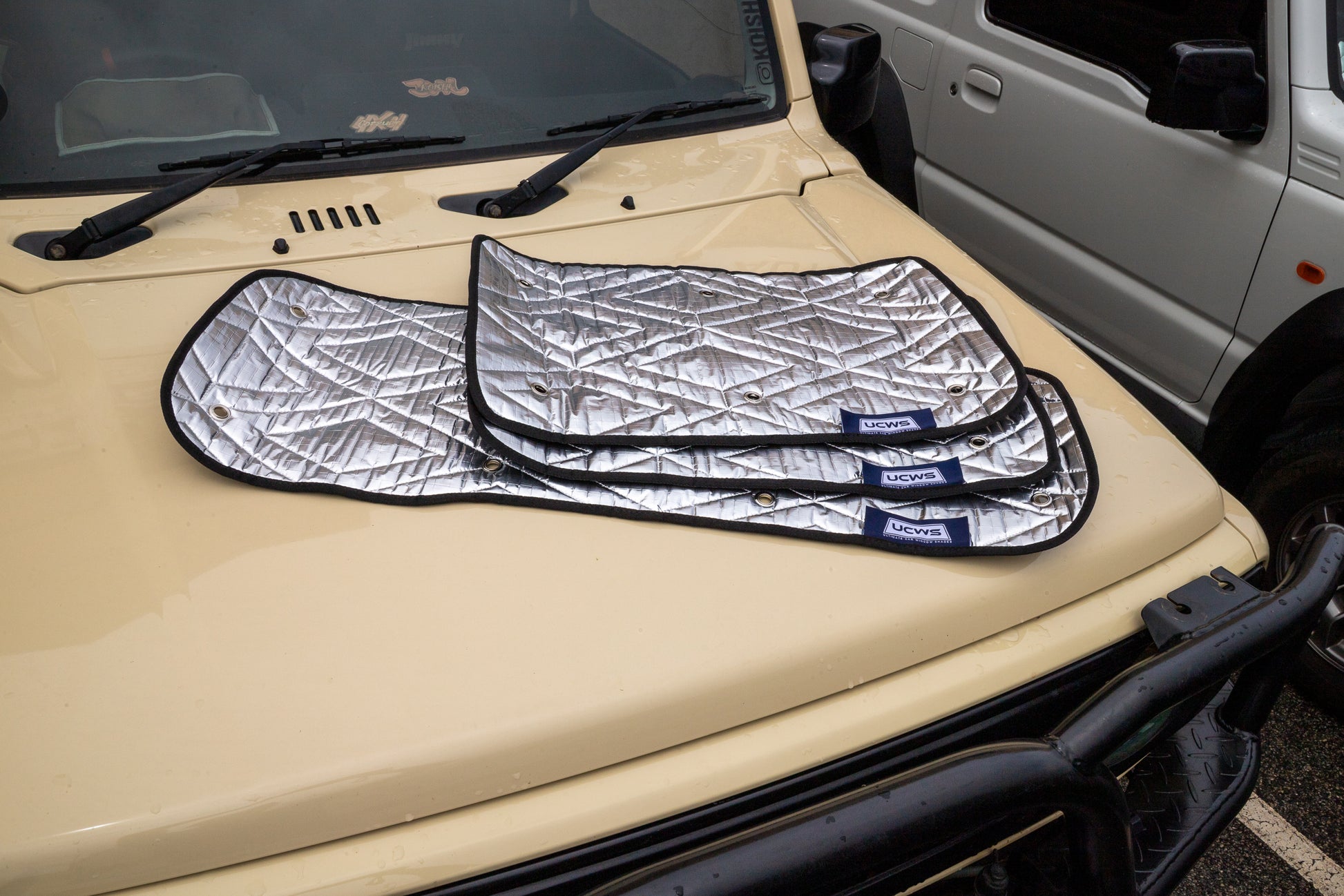 Ultimate Car Window Shades Cargo shades solar screens to suit a JB74 Suzuki Jimny