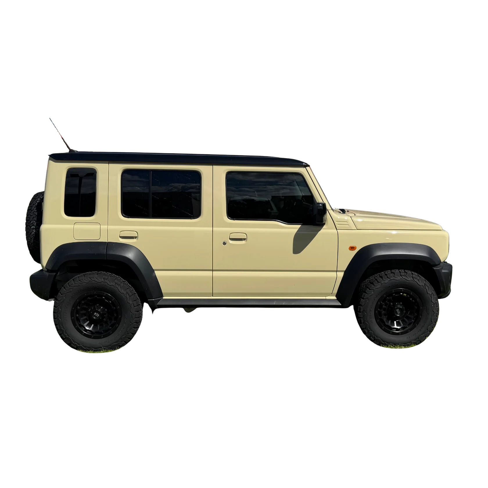 Ultimate Car Window Shades Touring shades solar screens fitten on a a JC74 Suzuki Jimny XL