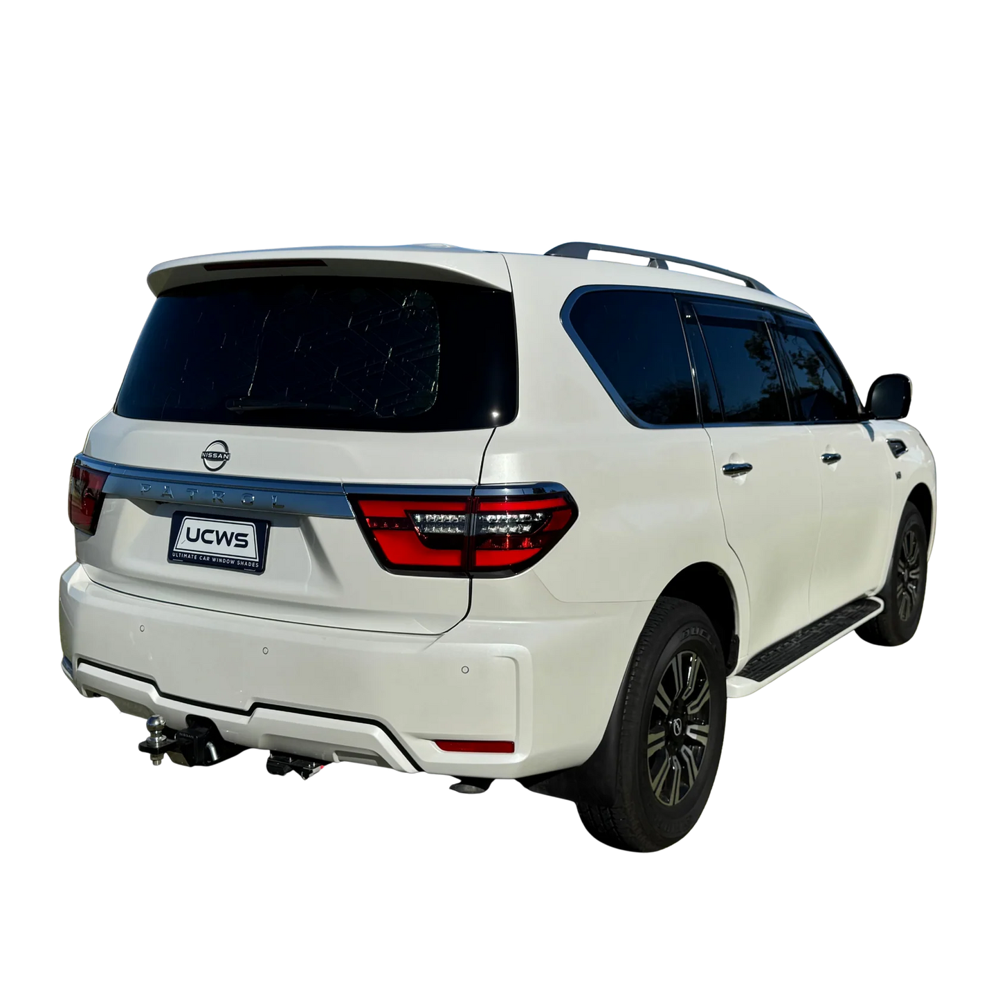 Ultimate Car Window Shades Touring shades solar screens fitted on a Y62 Nissan Patrol