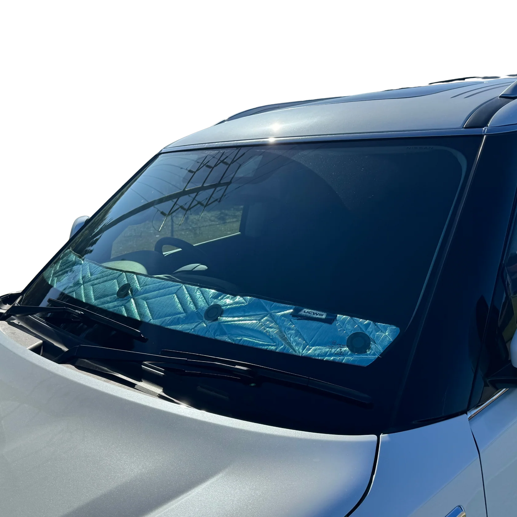 Ultimate Car Window Shades Dash shade solar screen fitted on a Y62 Nissan Patrol