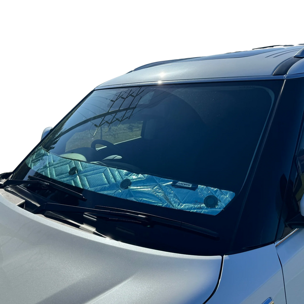 Ultimate Car Window Shades Dash shade solar screen fitted on a Y62 Nissan Patrol