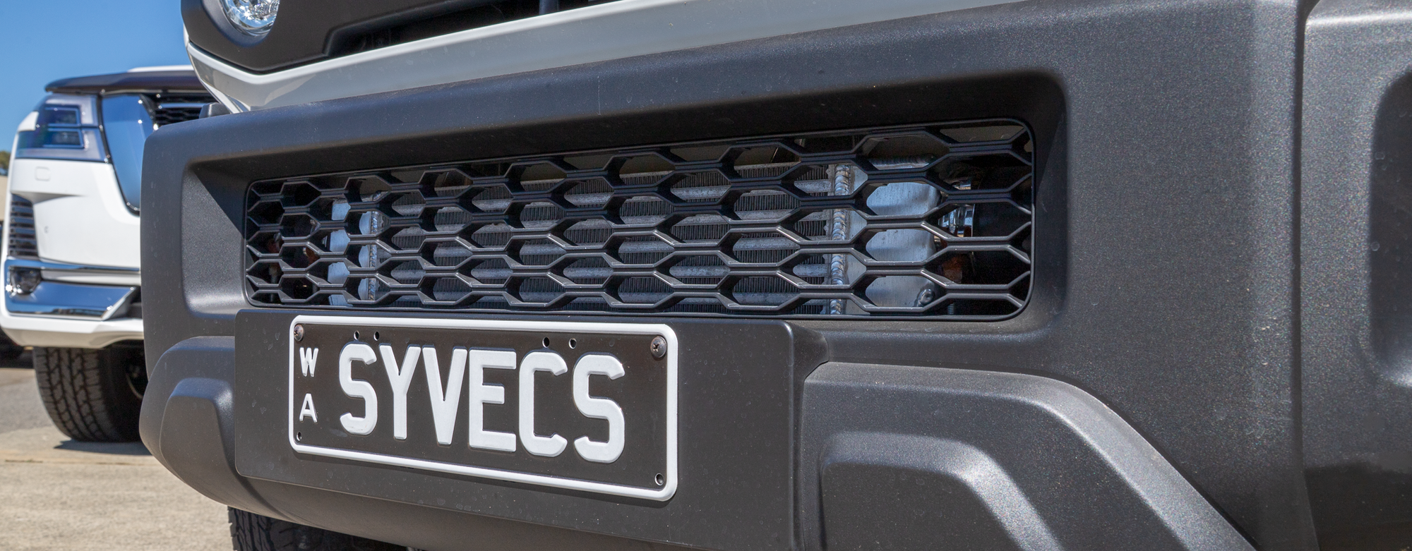 AMV Automotive intercooler fitted to JB74 Suzuki Jimny