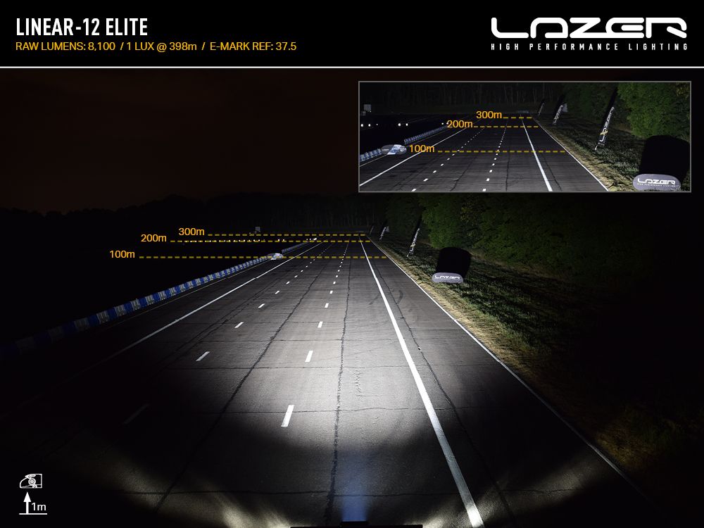 Lazer Linear 12 Elite with Position Light