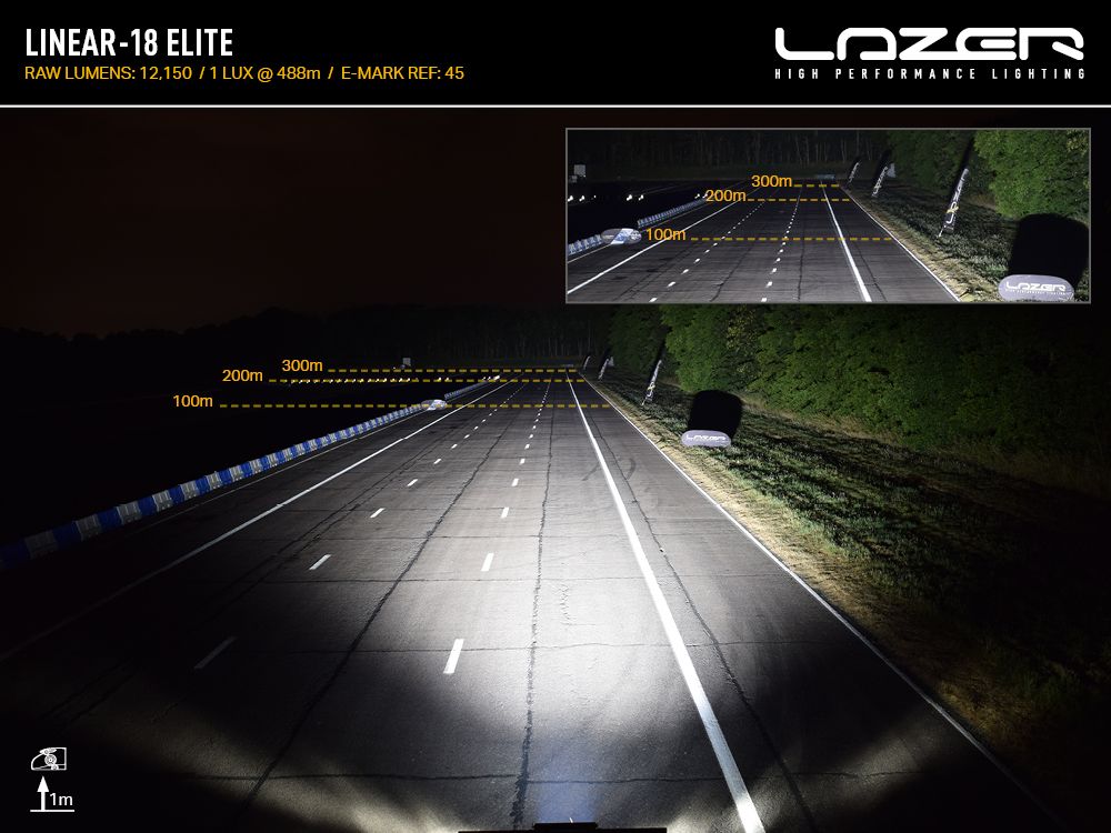 Lazer Linear 18 Elite with Position Light