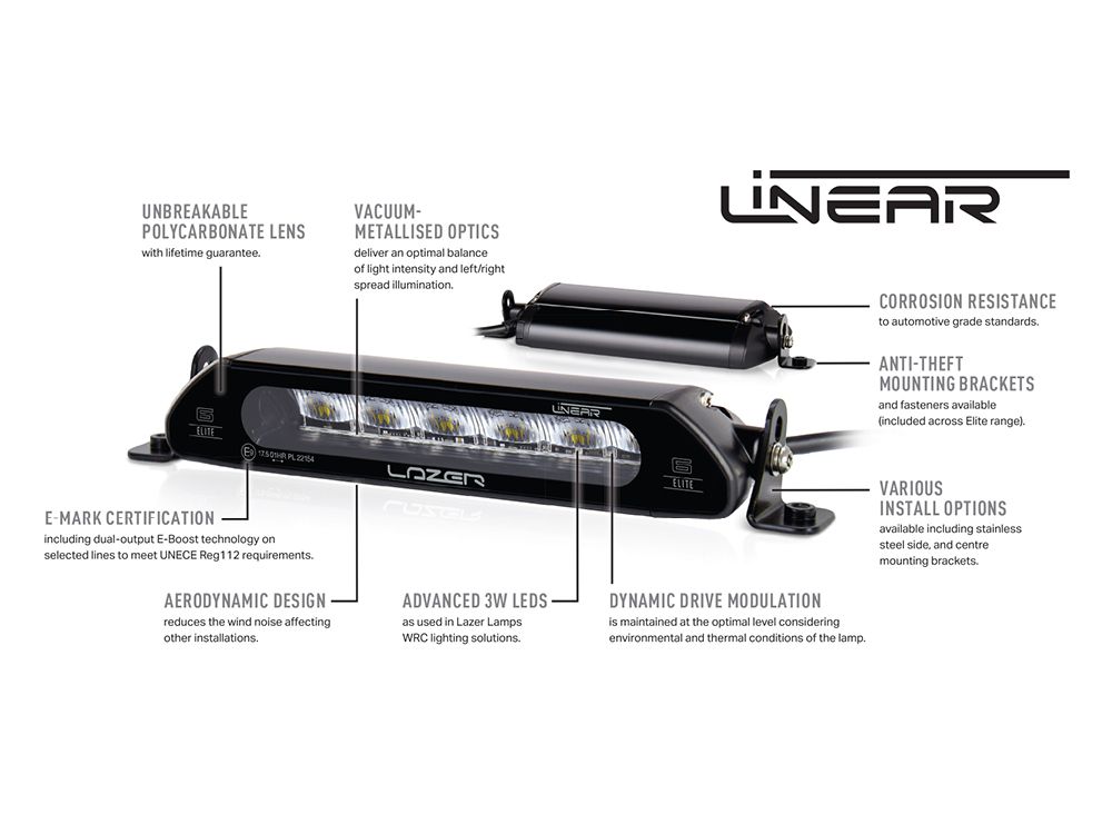 Lazer Linear 18 Elite with Position Light