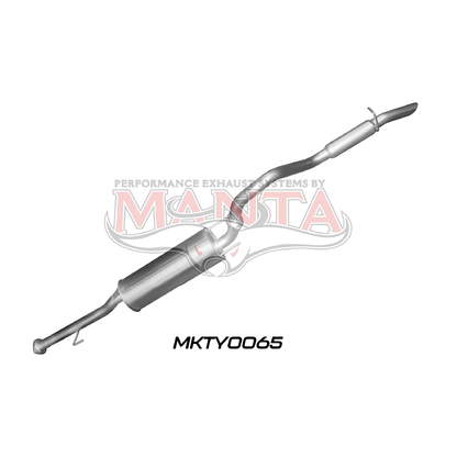 Toyota Hilux N70 2.5" Manta Exhaust