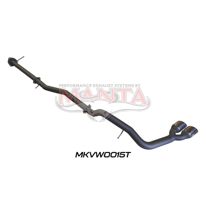 VW Amarok TDI600 3" Manta Exhaust
