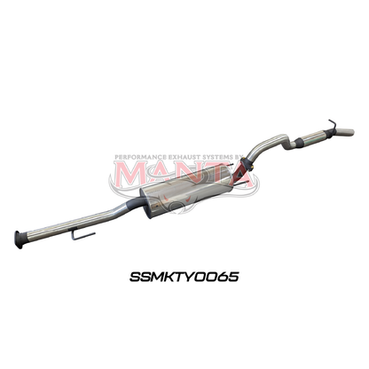Toyota Hilux N70 2.5" Manta Exhaust