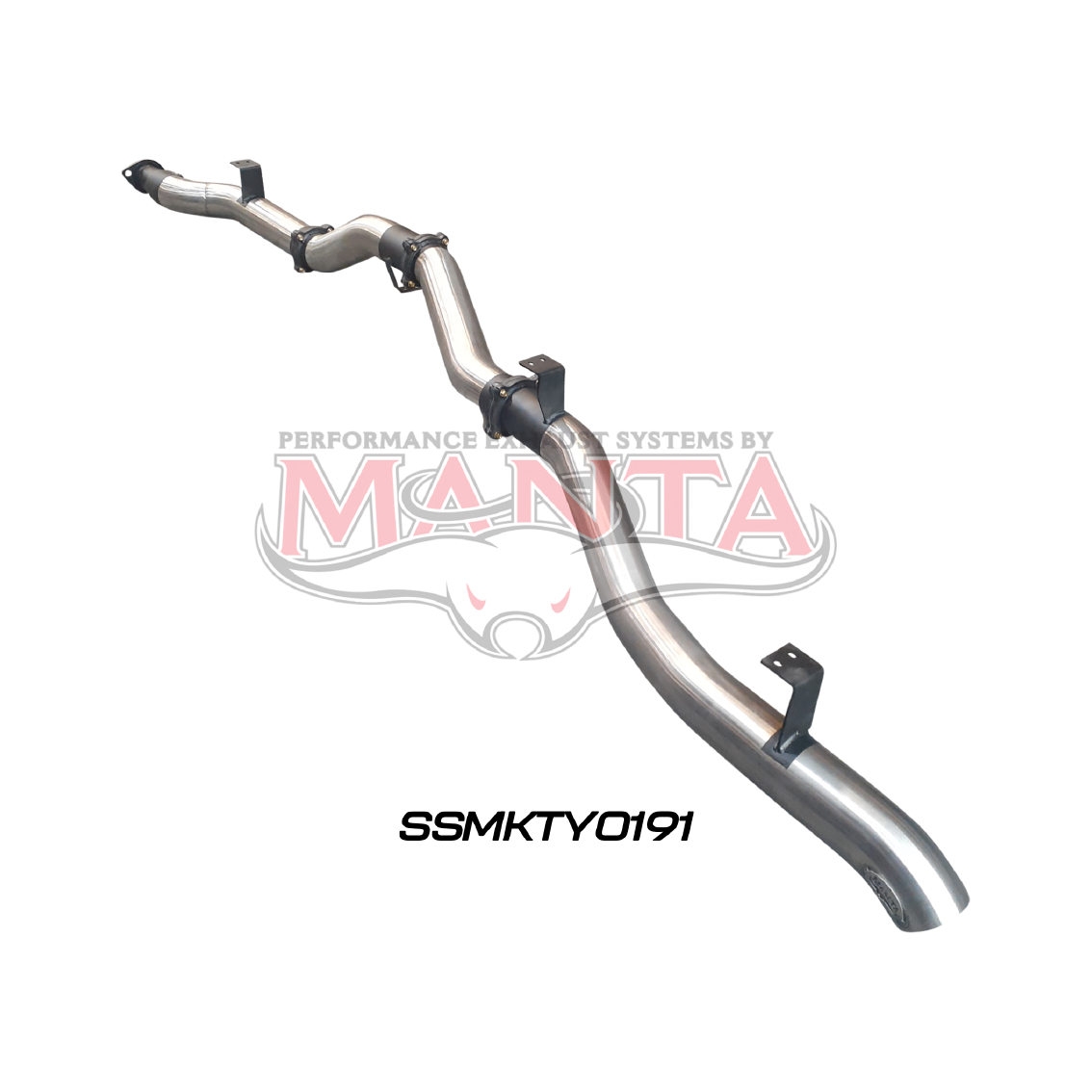 79 Series 4.5L 4" Manta Exhaust