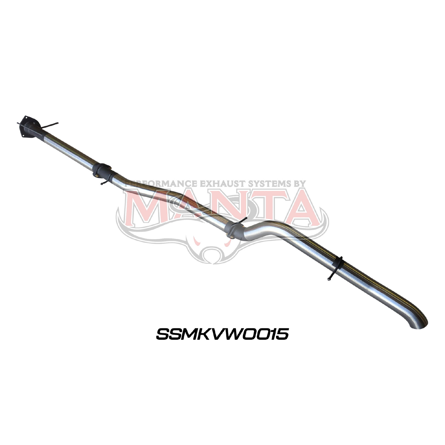 VW Amarok TDI600 3" Manta Exhaust